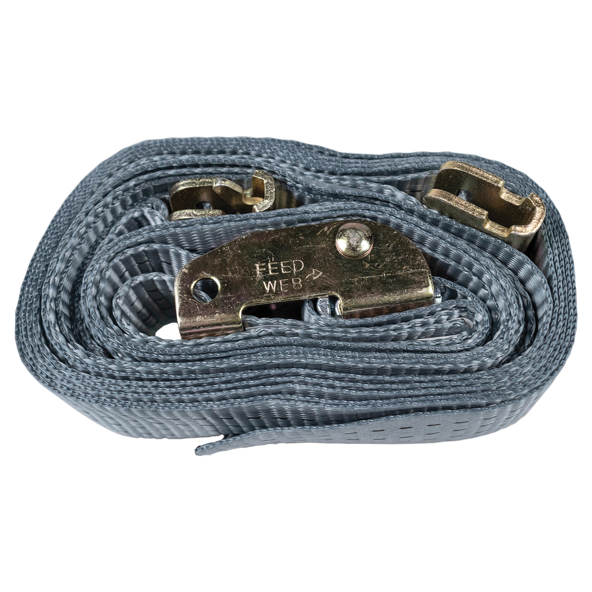 Monster Trucks 16ft. Webbed Polyester Strap with Cam Buckle, 3300-Lb. Breaking Strength, Model# MT10202